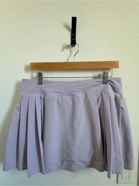 lululemon athletica Lilac Pleated Mini Skirt